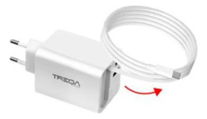 Cargador Pared 65w Celular Usb C Tipo C Carga Rapida Blanco
