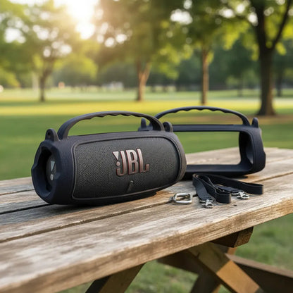 Parlante Inalambrico Bluetooth Ios Android Manija Radio 10w Negro