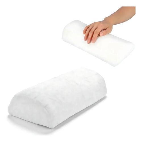 Apoya Mano Almohadilla Para Manicura Con Funda Desmontable