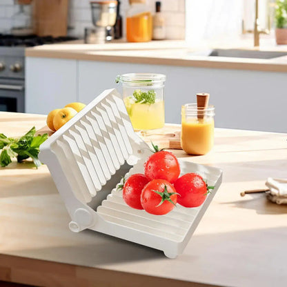 Escurridor De Platos Secaplatos De Plastico Plegable Cocina Aleatorio