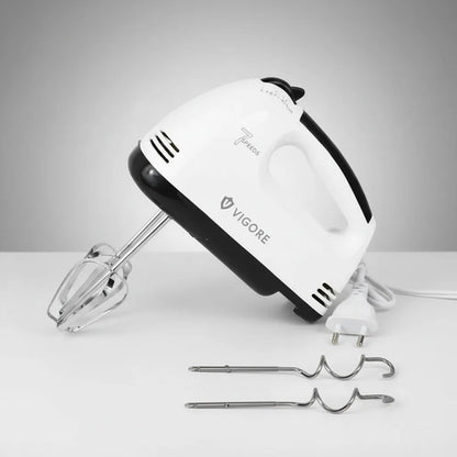 Batidora Electrica Manual 7 Velocidades 260w De Mano Liviana Blanco 50 Hz