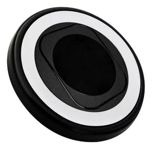 Cargador Base Inalambrico Rapida 5000mah Portatil Celular Negro