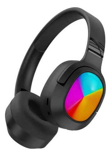Auricular Bluetooth Tf Salida 3.5 Plegable Vincha Ajustable 5 Colores - Aleatorio
