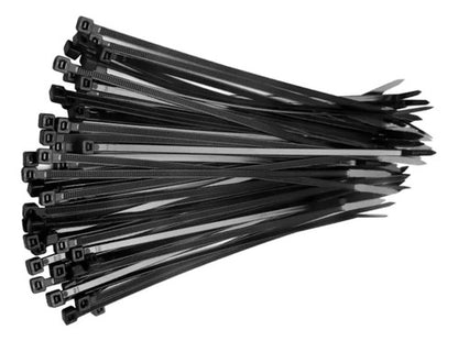 Precintos Negros De Plastico Bridas 100 Unidades Negro