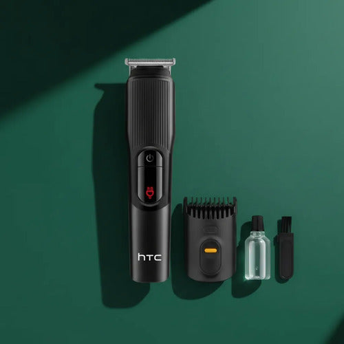 Cortapelo Htc Regulable Hoja T Inalambrica Pantalla Lcd Negro