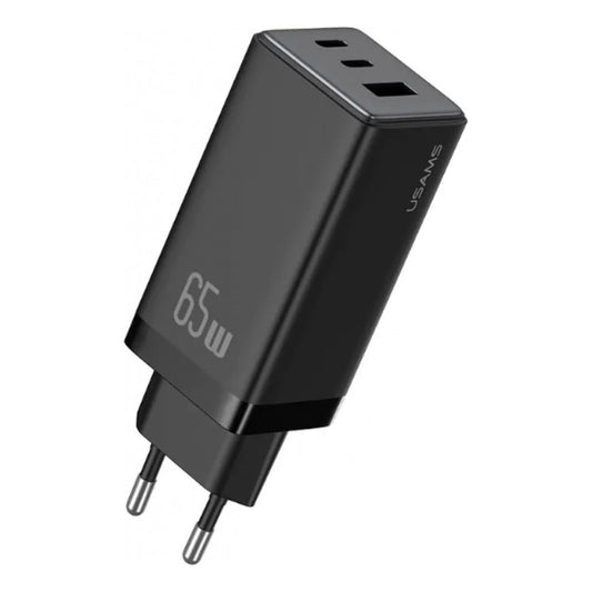 Cargador De Pared 65w Carga Rapida Usb Tipo C + Usb A