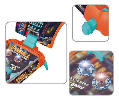 Juego Infantil De Mesa Para Niños Pinball Con Luz Sonido