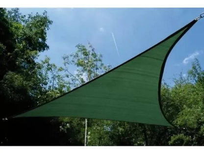 Toldo Lona Triangular 3.6m Impermeable Jardin Sombra Sombra Aleatorio - 2 Colores