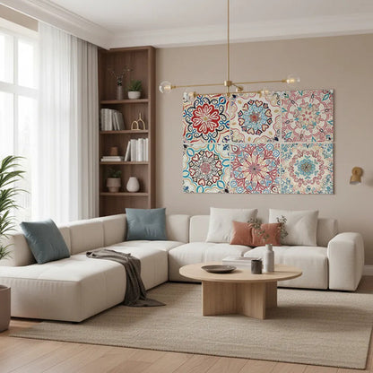 Placas Paneles Azulejos Adhesivos Decorativos Pared Pack X10 Aleatorio