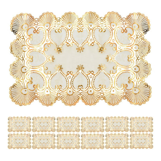 Set De 12 Manteles Individuales Para Mesa 45x30cm