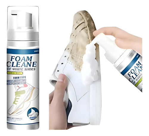 Limpiador De Espuma Para Championes Calzado Blanco 200ml