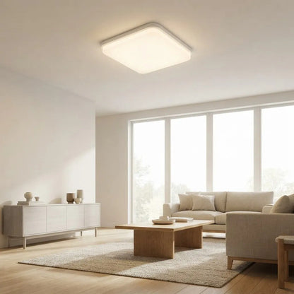 Panel Led Cuadrado 30w Luz Fría 7000k 30x30cm Plafón Blanco