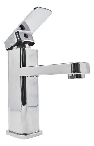 Monocomando Lavatorio Canilla Tubular Baño Mezcladora Pileta