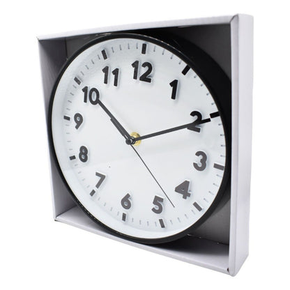 Reloj Para Pared De Plastico Redondo 19cm