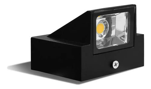 Set X6 Foco Pared Aplique Exterior Lampara Jardin Luminaria