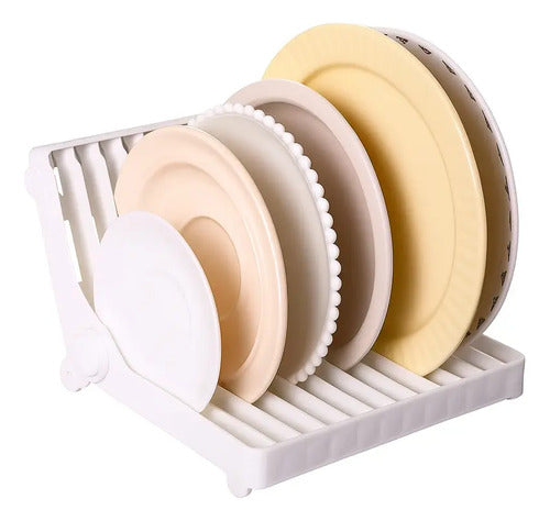 Escurridor De Platos Plastico Plegable Cocina Aleatorio