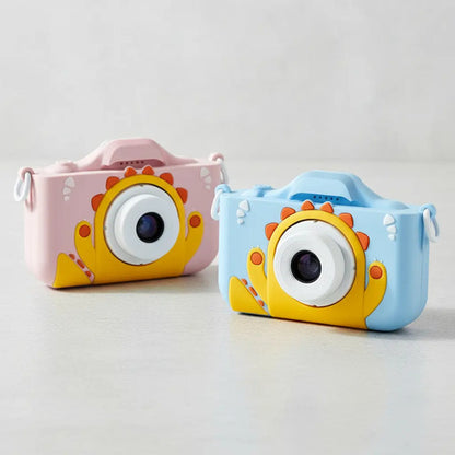 Mini Camara Digital Para Niños Infantil Dseño Dinosaurio Aleatorio