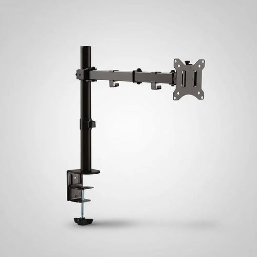 Soporte Mesa Monitor Televisor Brazo Giratorio Hierro 15-33  Negro