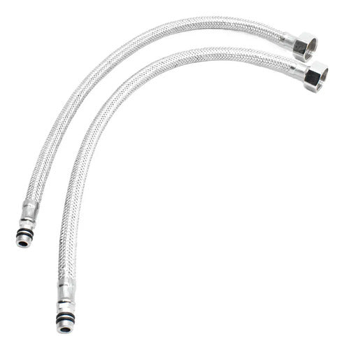 Monocomando Mesada Rifo Flexible Cromado Canilla Cocina