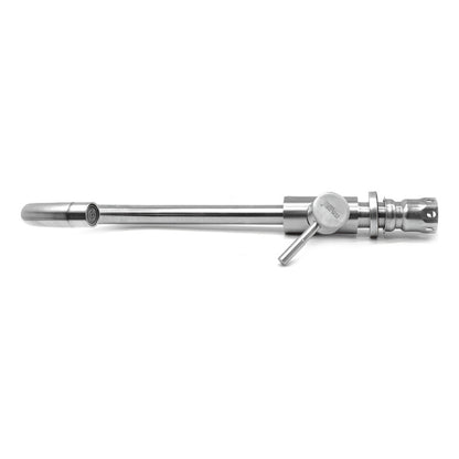 Grifo Alto Mesada Canilla Para Cocina Metalica + Colillas