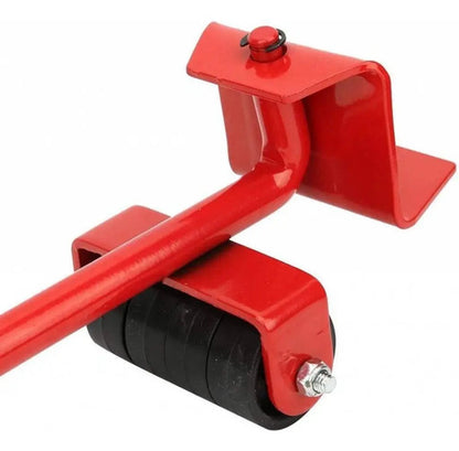 Base Movil Para Trasladar Electrodomesticos Muebles Ruedas Rojo