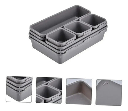 Organizador Para Cajon Separadores 8 Piezas De Plastico