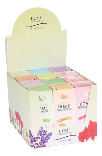 Aceite Esencias Aromaticas Difusor Humificador Pack X12