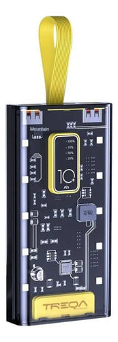 Power Bank 10.000mah Cargador Portatil Usb Negro