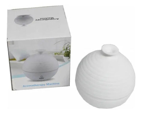 Humidificador Difusor Aromatizador Usb Led Con Filtro Aroma Blanco