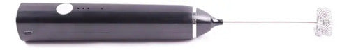 Batidor Y Espumador Portatil 3 Velocidades Recargable Usb Negro