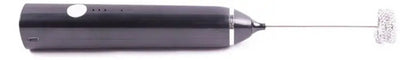 Batidor Y Espumador Portatil 3 Velocidades Recargable Usb Negro