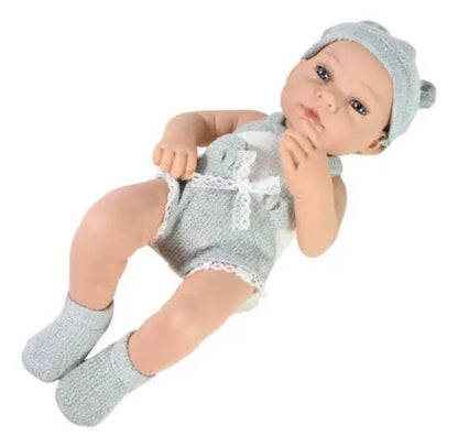 Muñeco Bebé Realista Bañable Goma 40cm Ropa Accesorios