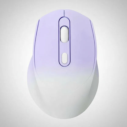 Mouse Inalambrico Recargable Silencioso 3 Botones Notebook Aleatorio - 3 Colores