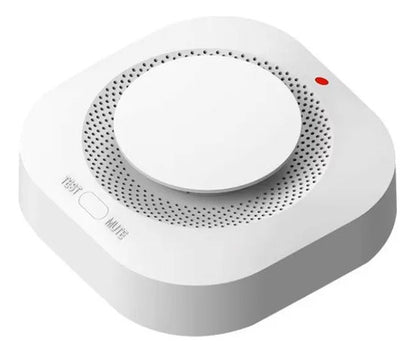 Detector Humo Wifi App Tuya Alarma Alta Sensibilidad Blanco