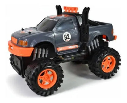 Camioneta 4x4 Todoterreno A Fricción Todoterreno Escala 1:10 Gris 2