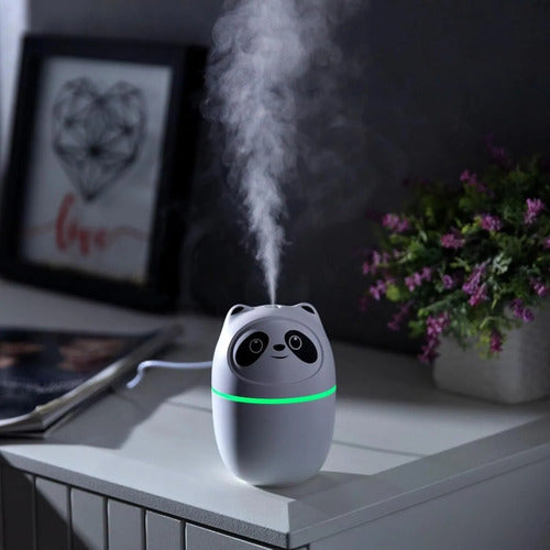 Humidificador De Aromas Difusor Ultrasonico + 2 Aceites Blanco