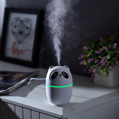 Humidificador De Aromas Difusor Ultrasonico + 2 Aceites Blanco