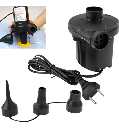 Inflador Electrico Piletas Colchones Camping Tres Picos 55 W