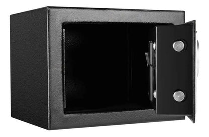 Caja Fuerte Digital Cofre Seguridad Llaves Teclado Acero Negro
