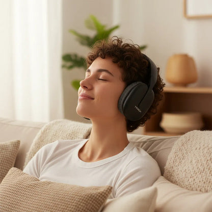 Auriculares Bluetooth Tf Aux 3.5 Mic Manos Libres Ajustable Negro