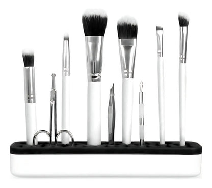 Organizador De Brochas Y Pinceles Maquillaje De Plastico Aleatorio