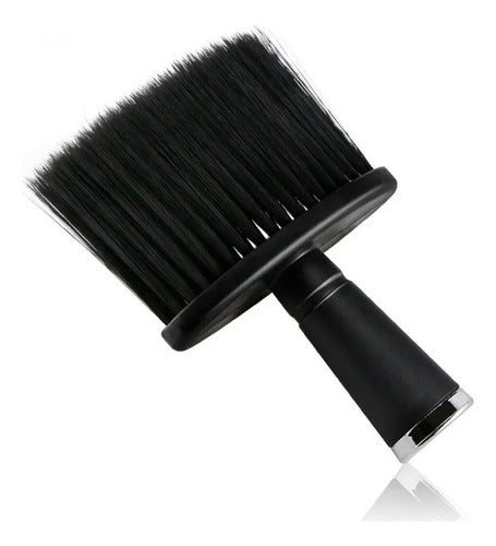 Cepillo Brocha Peluqueria Saca Pelo Barberia Negro