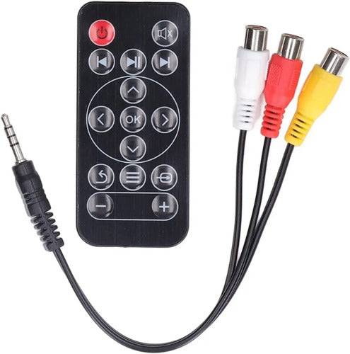 Mini Proyector Portátil Con Control Remoto Hdmi Av Tf Hd Amarillo - Yt500
