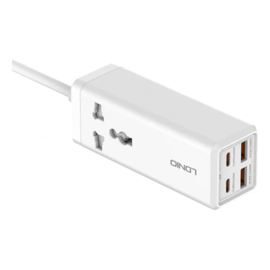 Cargador Usb Tipo C Y Usb Carga Rapida 65w + Enchufe Schuko