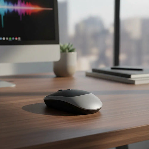 Mouse Inalambrico Recargable Notebook Pc 3 Botones Wireless Aleatorio - 2 Colores