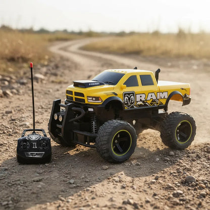 Camioneta 4x4 Control Remoto Todoterreno Escala 1:14 Amarillo