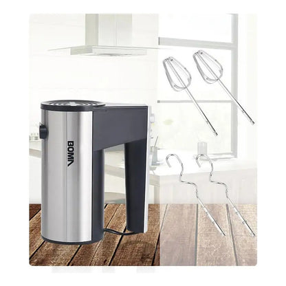 Batidora De Mano Electrica 5 Velocidades Con Soporte 600w