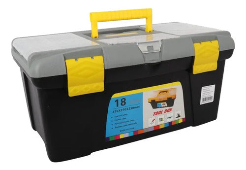 Caja De Herramientas Plastica 47x27x23cm Varios