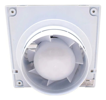 Extractor De Aire Para Cocina Baño Blanco Diámetro 10cm Blanco