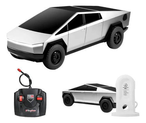 Auto Futurista Control Remoto Recargable Luces Carga Usb Led Aleatorio